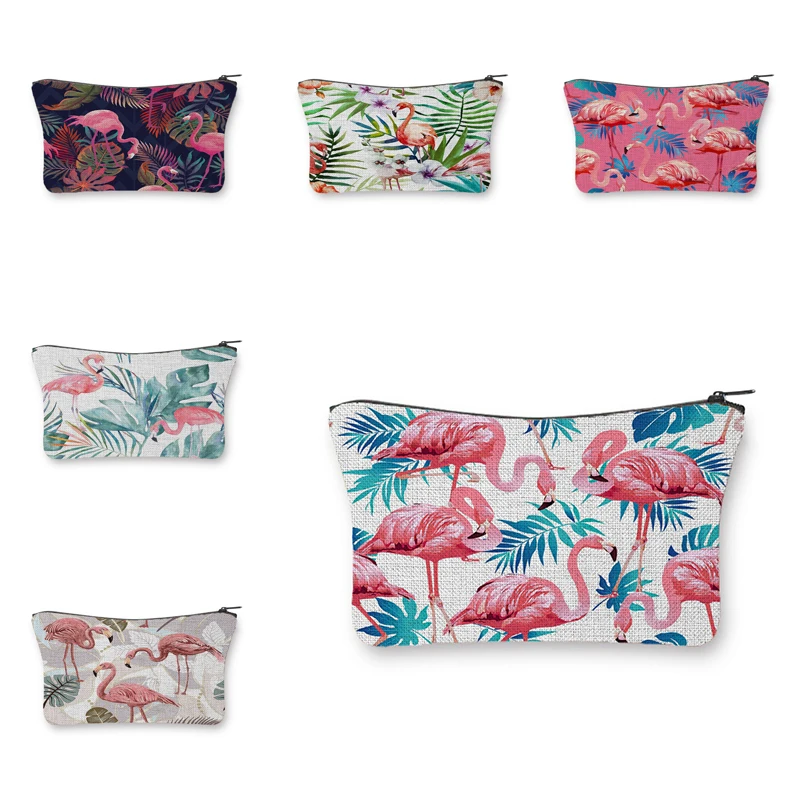 2022 New Fashion Cosmetic Bag Tropical Plant Flamingo Print Lipstick Bags Travel Makeup Bag Portable Customization Canvas Bag
2022 New Fashion Cosmetic Bag Tropical Plant Flamingo Print Lipstick Bags Travel Makeup Bag Portable Customization Canvas Bag