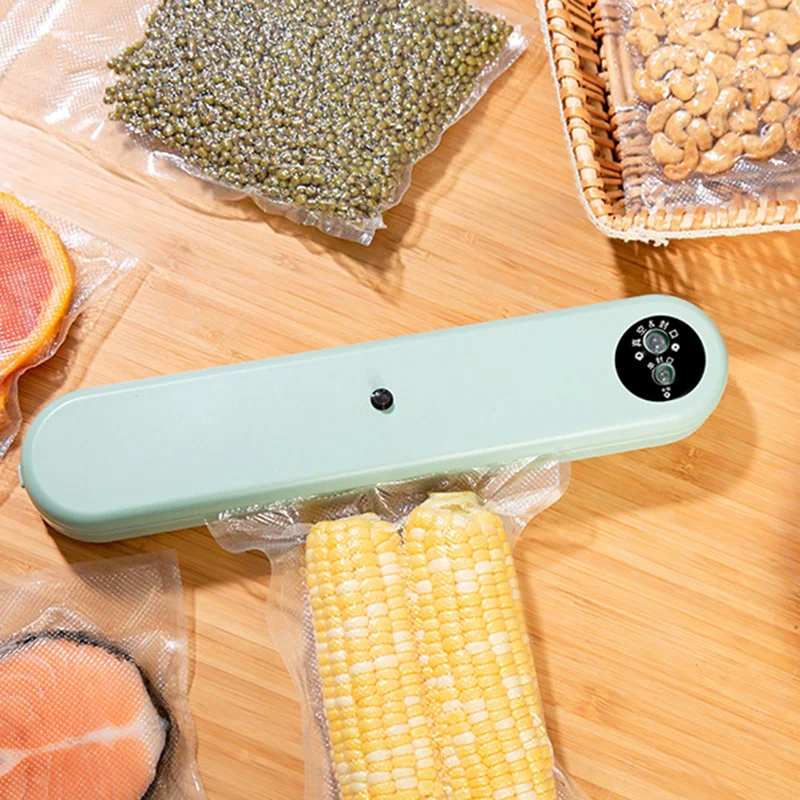 Food Vacuum Sealer Automatic Commercial Household Food Vacuum Sealer Packaging Machine Include 10Pcs Bags Home Appliances Set
Food Vacuum Sealer Automatic Commercial Household Food Vacuum Sealer Packaging Machine Include 10Pcs Bags Home Appliances Set