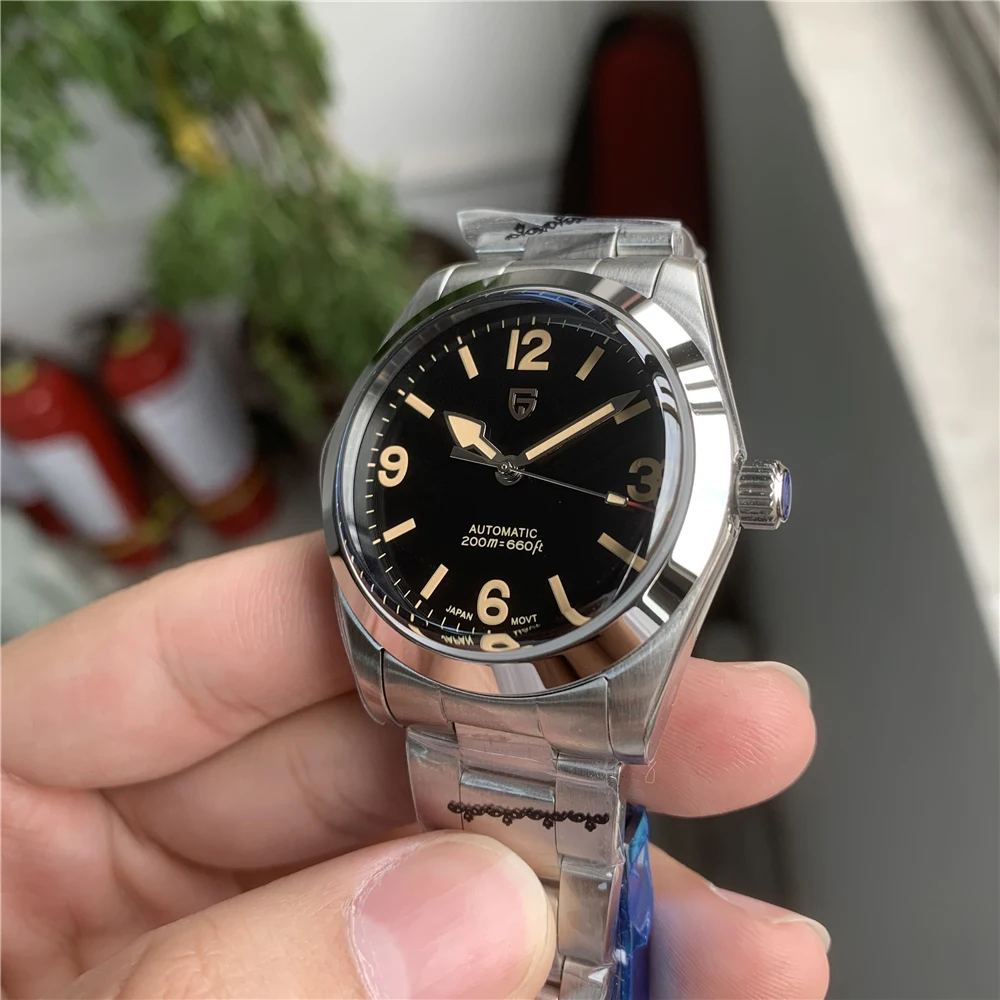 PAGANI DESIGN 36MM AR Coating NH35 Automatic Men Mechanical Watches Sapphire Stainless Steel Waterproof Relogios Masculinos 2023
PAGANI DESIGN 36MM AR Coating NH35 Automatic Men Mechanical Watches Sapphire Stainless Steel Waterproof Relogios Masculinos 2023