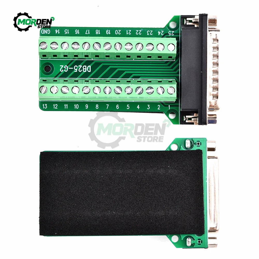 DB25 25pin Adapter RS232 Serial Signals Terminal Module Interface Converter To DB25 Connector Male Female Power Supply 
DB25 25pin Adapter RS232 Serial Signals Terminal Module Interface Converter To DB25 Connector Male Female Power Supply
