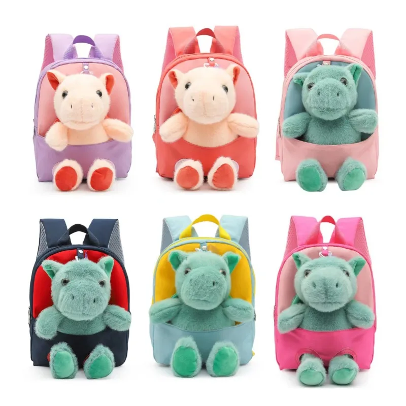 Plush Bear Children's Backpack Fashion Boys and Girls Storage Backpack with Detachable Doll Kindergarten Bags for Kids
Plush Bear Children's Backpack Fashion Boys and Girls Storage Backpack with Detachable Doll Kindergarten Bags for Kids