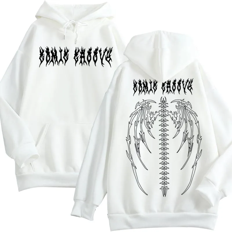 Dark Skeleton Wing Pullover Punk Loose Casual Hoodie Winter Sweatshirt Oversize Harajuku Sport Outfit for Women Man Boy Girl
Dark Skeleton Wing Pullover Punk Loose Casual Hoodie Winter Sweatshirt Oversize Harajuku Sport Outfit for Women Man Boy Girl