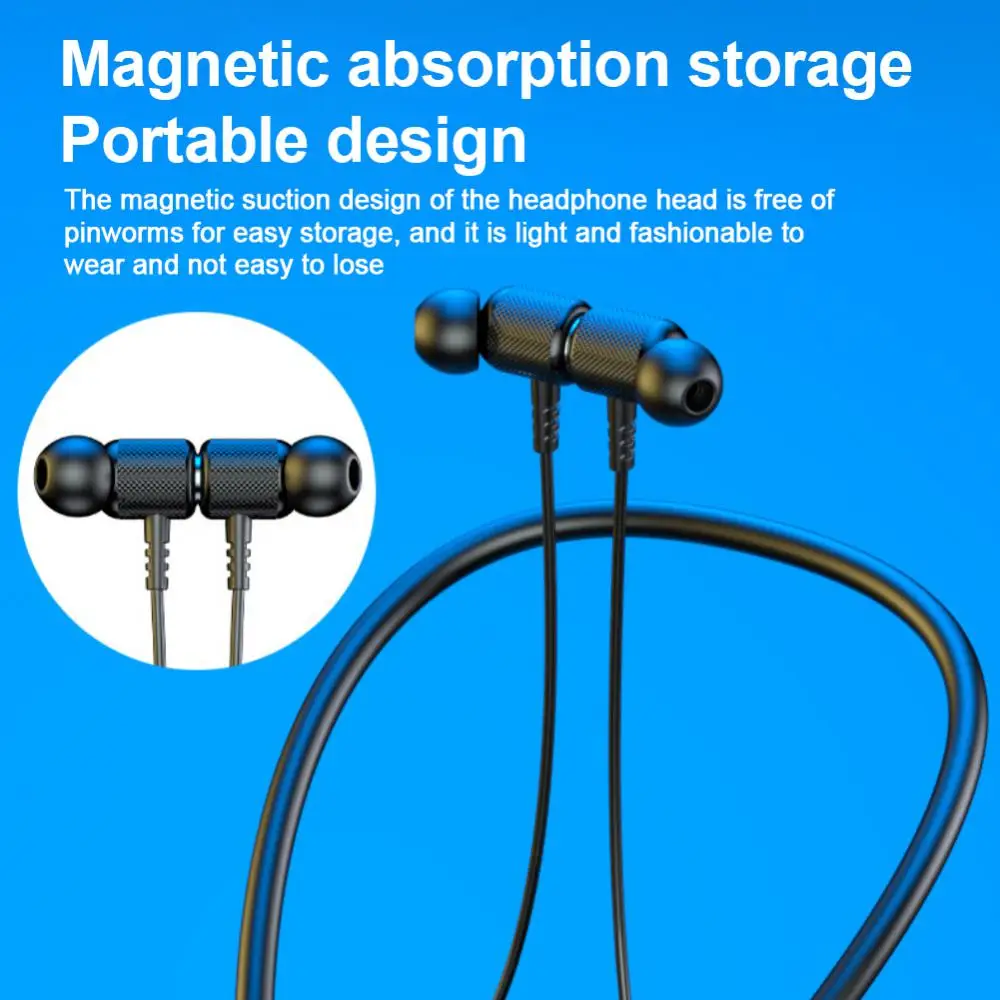 Wireless Headphone Neckband Earphones Silicone Hifi Stereo Sports Headset Waterproof Magnetic Earbuds
Wireless Headphone Neckband Earphones Silicone Hifi Stereo Sports Headset Waterproof Magnetic Earbuds