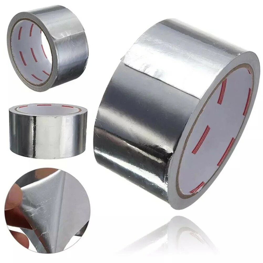 Roll Aluminum Foil Self-adhesive Tape 82FT 1.9 \" HVAC Ducts Insulation Equipment Repair Adhesive Tape Sealing HVAC Tape Tool
Roll Aluminum Foil Self-adhesive Tape 82FT 1.9 \" HVAC Ducts Insulation Equipment Repair Adhesive Tape Sealing HVAC Tape Tool