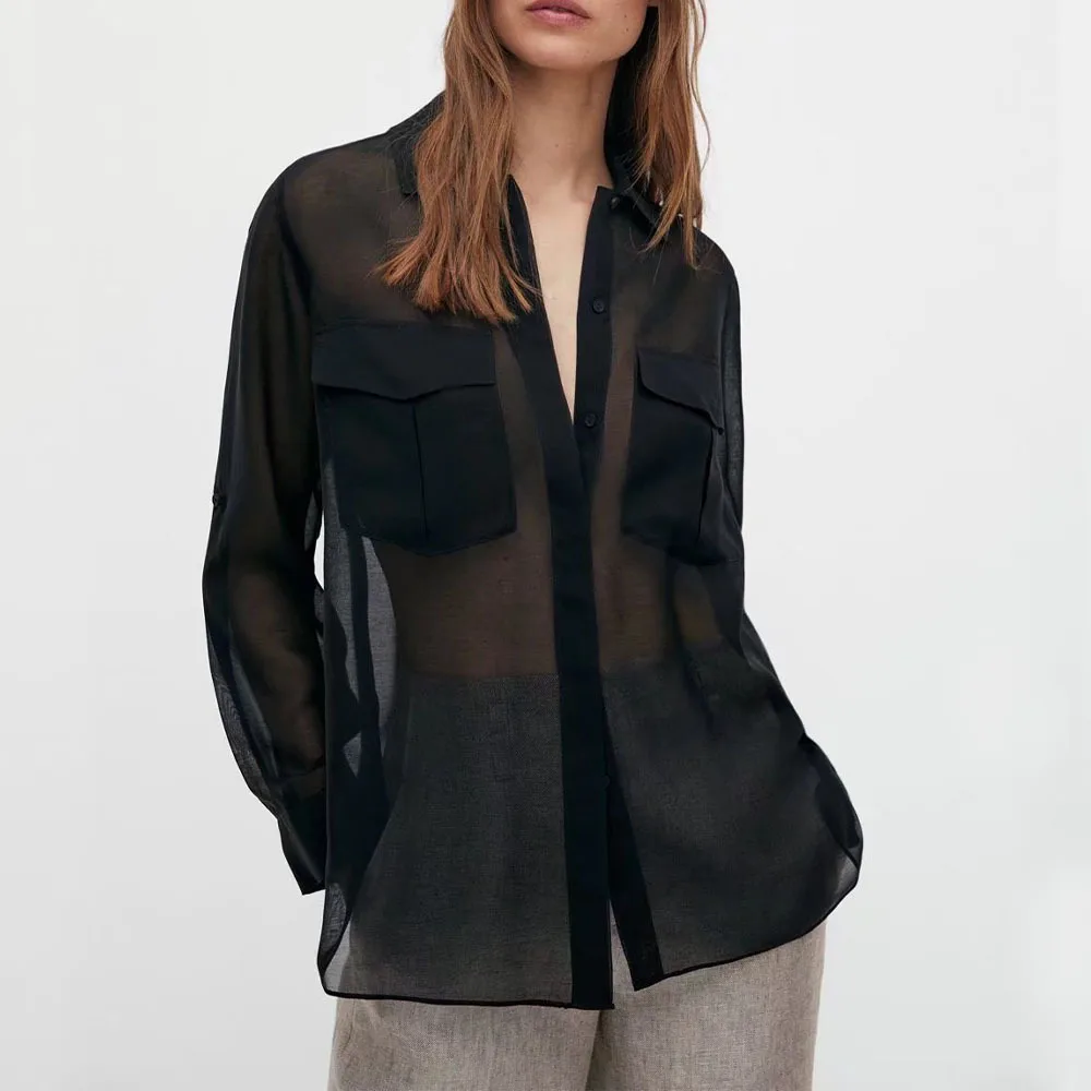 Новинка весны женская одежда однотонный кардиган с отложным воротником с длинными рукавами темпераментная рубашка в гонконгском стиле
Новинка весны женская одежда однотонный кардиган с отложным воротником с длинными рукавами темпераментная рубашка в гонконгском стиле