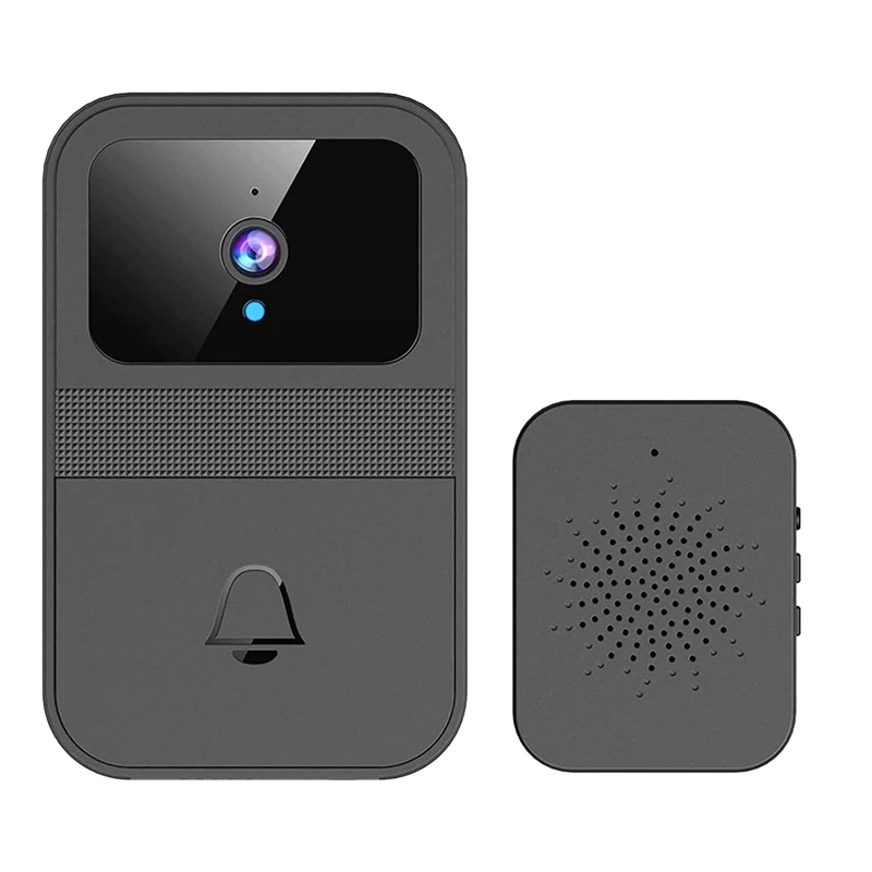 

1 шт. беспроводной видеозвонок, умный беспроводной удаленный видеозвонок, умный Визуальный дверной звонок, Домашний домофон, HD ночное видение