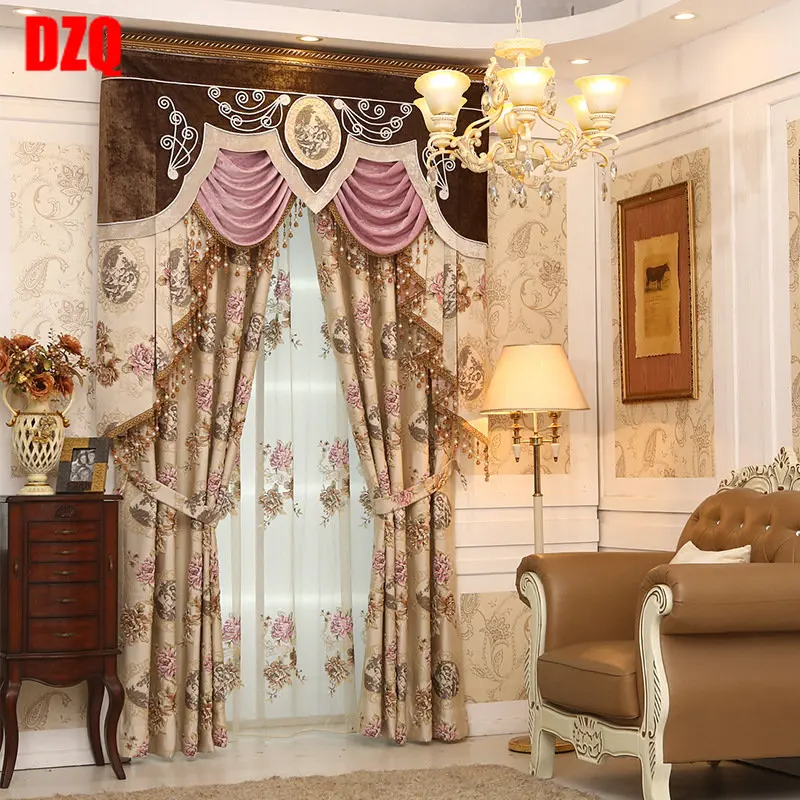 European Embroidered Luxury Curtains for Living Room Blackout Bedroom Valance High Precision Jacquard Embroider Elegant Custom
European Embroidered Luxury Curtains for Living Room Blackout Bedroom Valance High Precision Jacquard Embroider Elegant Custom