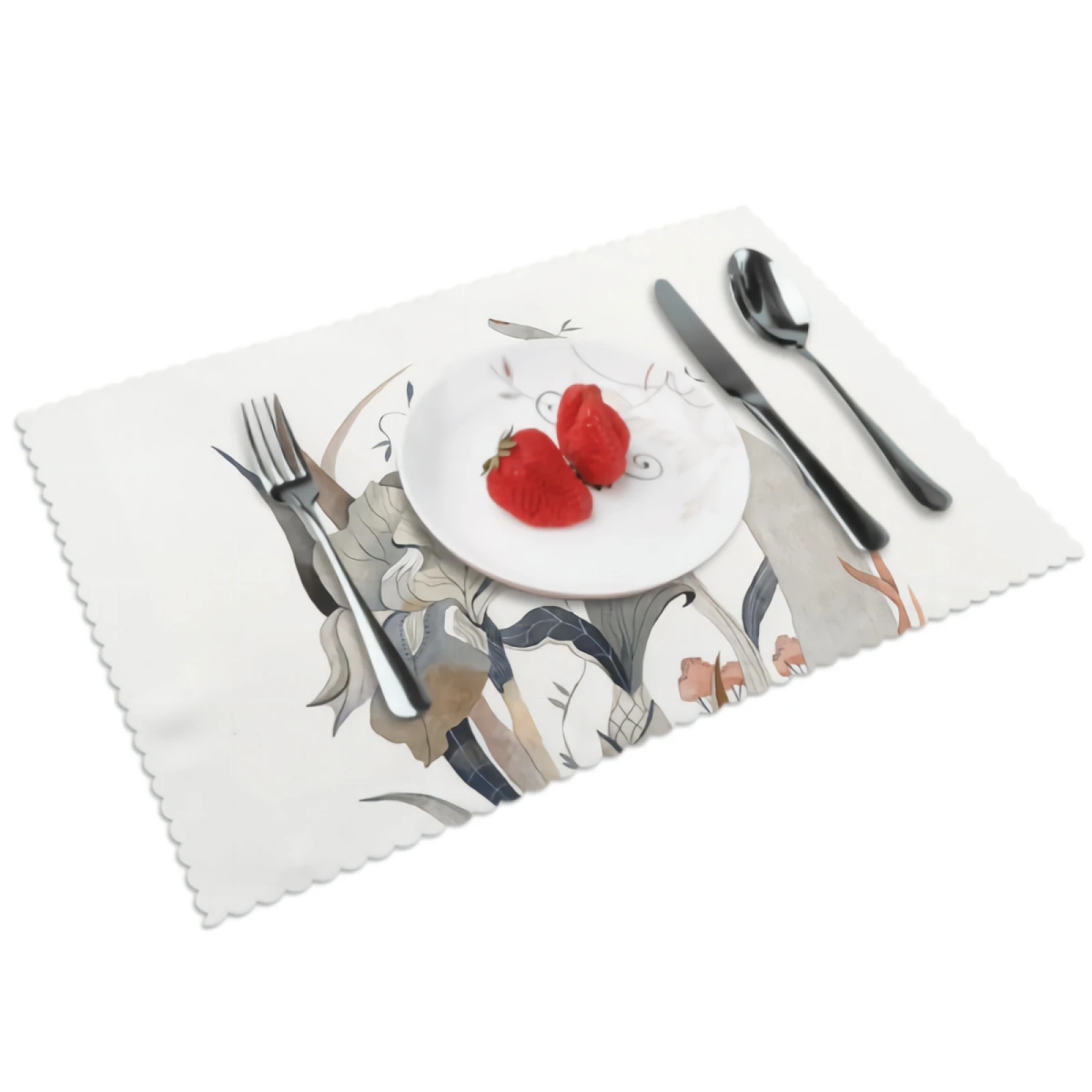 Modern Art Floral Placemats Flower Hand Placemat Set of 4 Heat-Resisting Non Slip Table Mats Polyeste Place Mats
Modern Art Floral Placemats Flower Hand Placemat Set of 4 Heat-Resisting Non Slip Table Mats Polyeste Place Mats