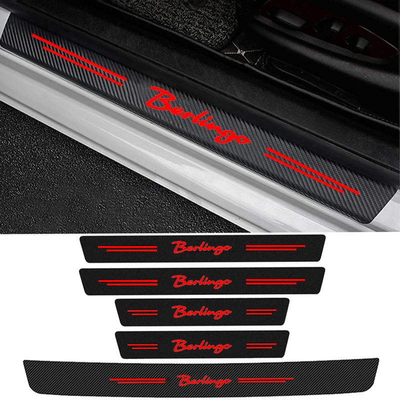 Car Door Sill Sticker for Citroen Berlingo Auto Waterproof Decals Interior Decoration Strip Anti Scratch Tape Protective Film
Car Door Sill Sticker for Citroen Berlingo Auto Waterproof Decals Interior Decoration Strip Anti Scratch Tape Protective Film