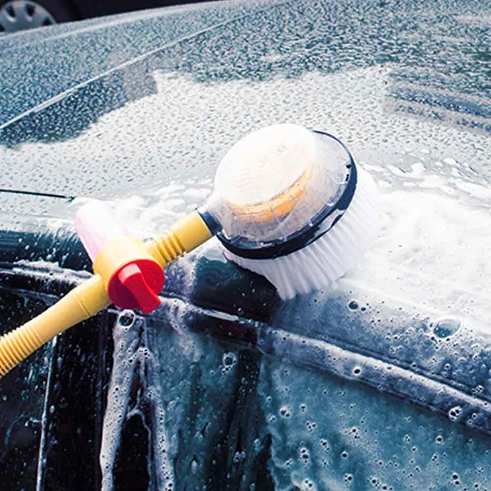 Швабра для мытья автомобиля, автоматическая вращающаяся щетка для мытья окон, дверей, мягкий пенораспылитель, переключатель подачи воды
Швабра для мытья автомобиля, автоматическая вращающаяся щетка для мытья окон, дверей, мягкий пенораспылитель, переключатель подачи воды