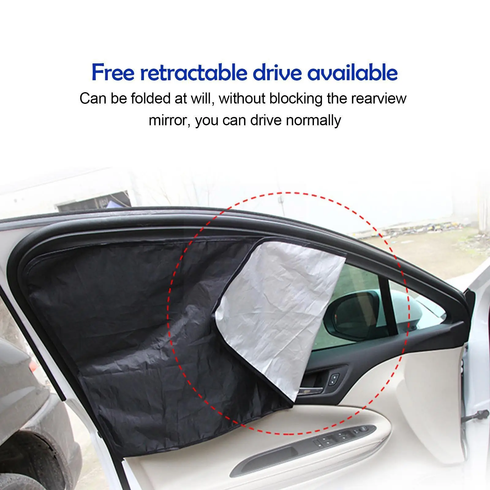 1/2 Pair Universal Car Magnetic Sunshade Car Windshield Sun Heat Window Sun Shade Insula Car Protector Cover Double Sides R5Y5
1/2 Pair Universal Car Magnetic Sunshade Car Windshield Sun Heat Window Sun Shade Insula Car Protector Cover Double Sides R5Y5