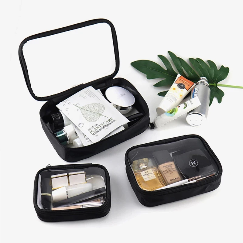 PVC Waterproof Transparent Cosmetic Bag Women Make Up Case Travel Zipper Clear Makeup Beauty Wash Organizer Bath Toiletry Bags
PVC Waterproof Transparent Cosmetic Bag Women Make Up Case Travel Zipper Clear Makeup Beauty Wash Organizer Bath Toiletry Bags