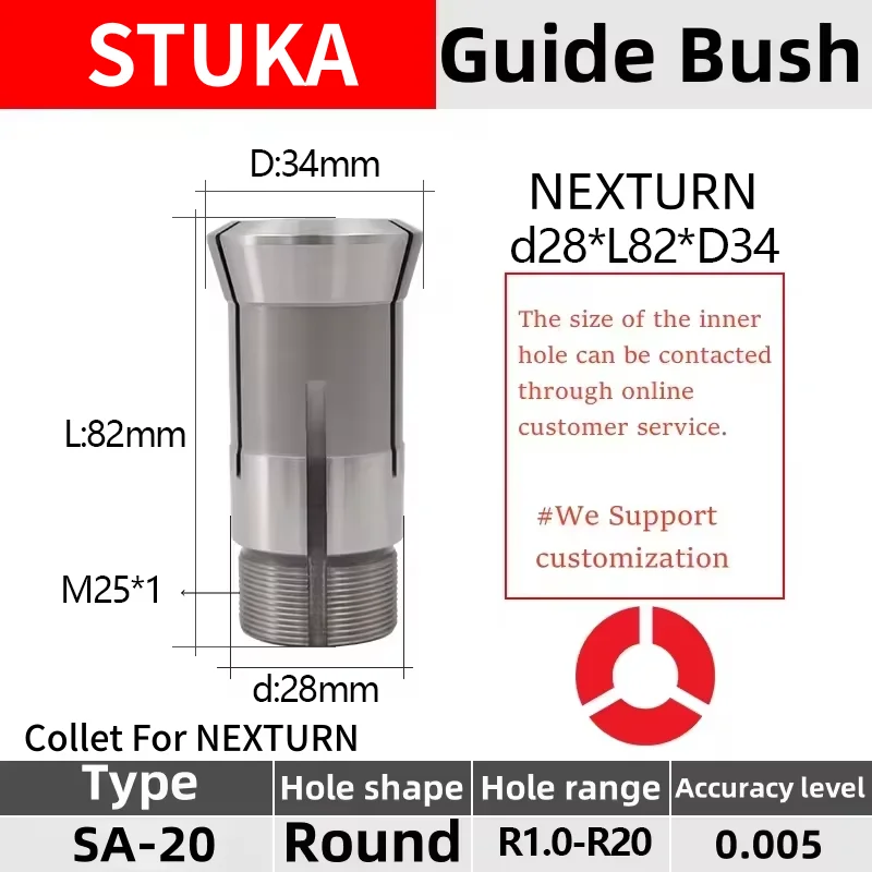 Цанга NEXTURN SA-20 швейцарского типа
Цанга NEXTURN SA-20 швейцарского типа