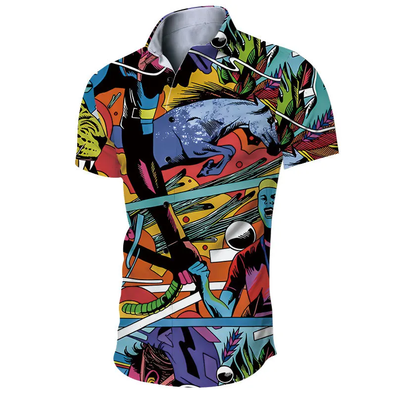High Quality Men's Casual Shirts Digital Printing Chemise Streetwear Cardigan Slim Button Lapel Noble Prom Party
High Quality Men's Casual Shirts Digital Printing Chemise Streetwear Cardigan Slim Button Lapel Noble Prom Party