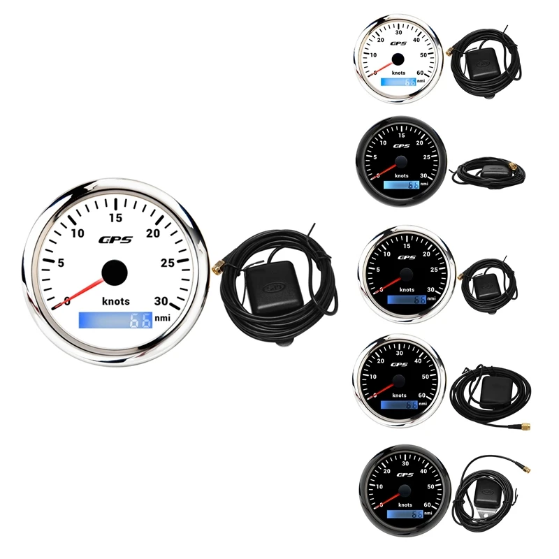 85Mm GPS Marine Speedometer Nautical Miles with 7-Color Backlight GPS Odometer for Marine Yacht Car Boats
85Mm GPS Marine Speedometer Nautical Miles with 7-Color Backlight GPS Odometer for Marine Yacht Car Boats