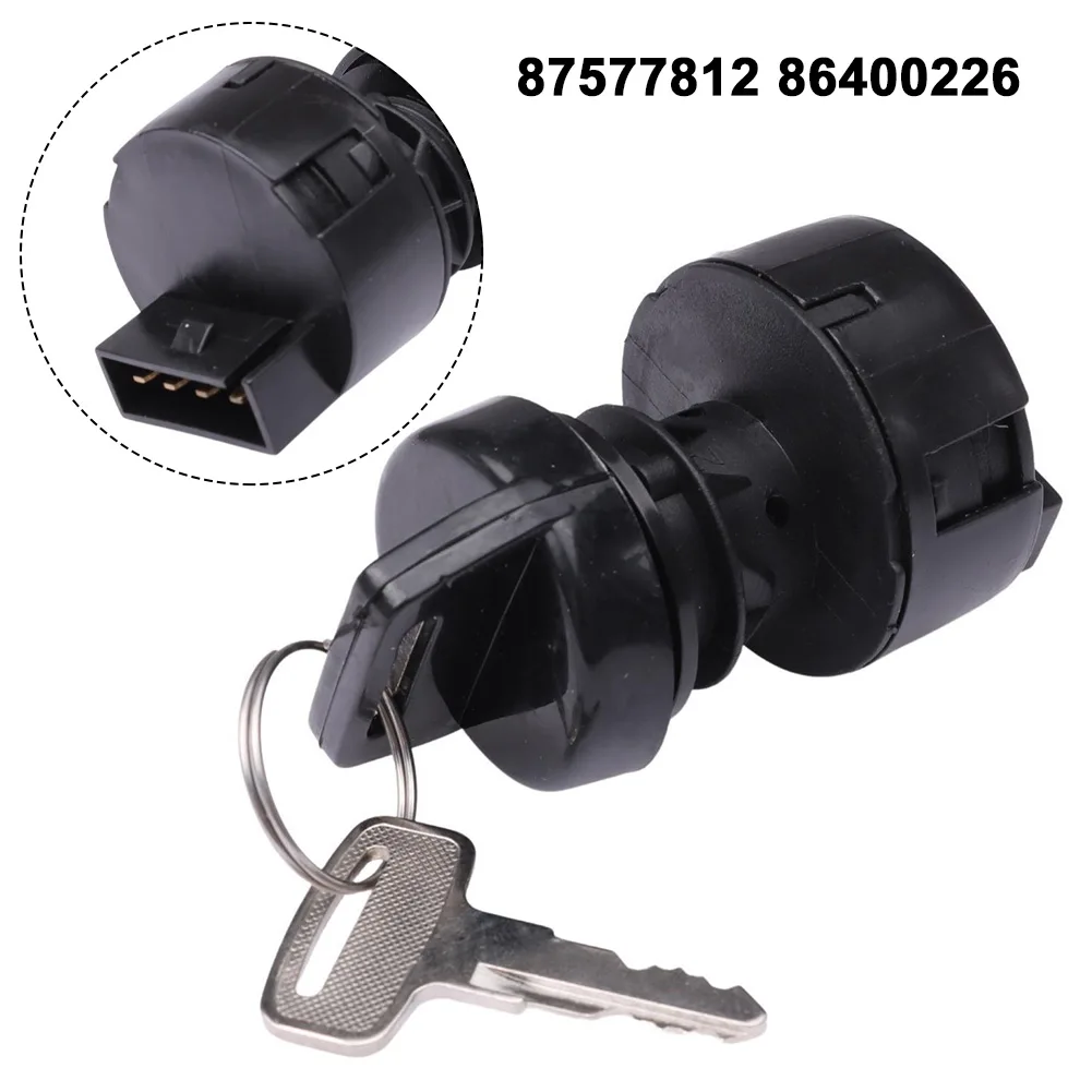 Black Plastic Ignition Switch Replacement with Improved Heat Sink for New Holland TC35 TC35D TC40 TC40D TC45 TC45D
Black Plastic Ignition Switch Replacement with Improved Heat Sink for New Holland TC35 TC35D TC40 TC40D TC45 TC45D