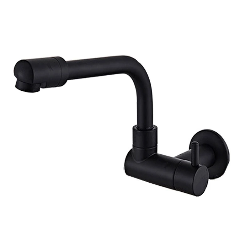 JHD-360 Degree Rotating Black Wall Mounted Single Cold Water Mixer Solid Brass Kitchen Sink Basin Faucet Mop Pool Water Taps
JHD-360 Degree Rotating Black Wall Mounted Single Cold Water Mixer Solid Brass Kitchen Sink Basin Faucet Mop Pool Water Taps