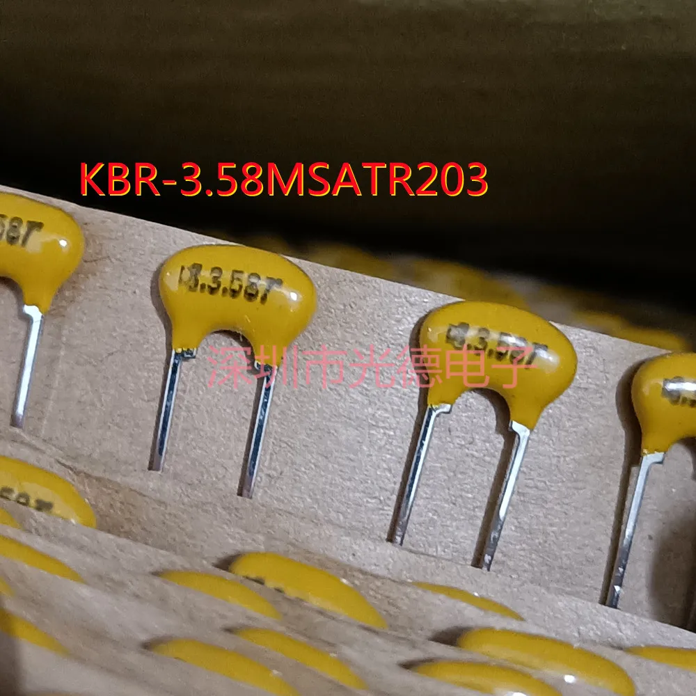 Керамический кварцевый осциллятор, 50 шт./3,58 м, ремешок KBR3.58MSA 3,58 МГц, 2 фута
Керамический кварцевый осциллятор, 50 шт./3,58 м, ремешок KBR3.58MSA 3,58 МГц, 2 фута