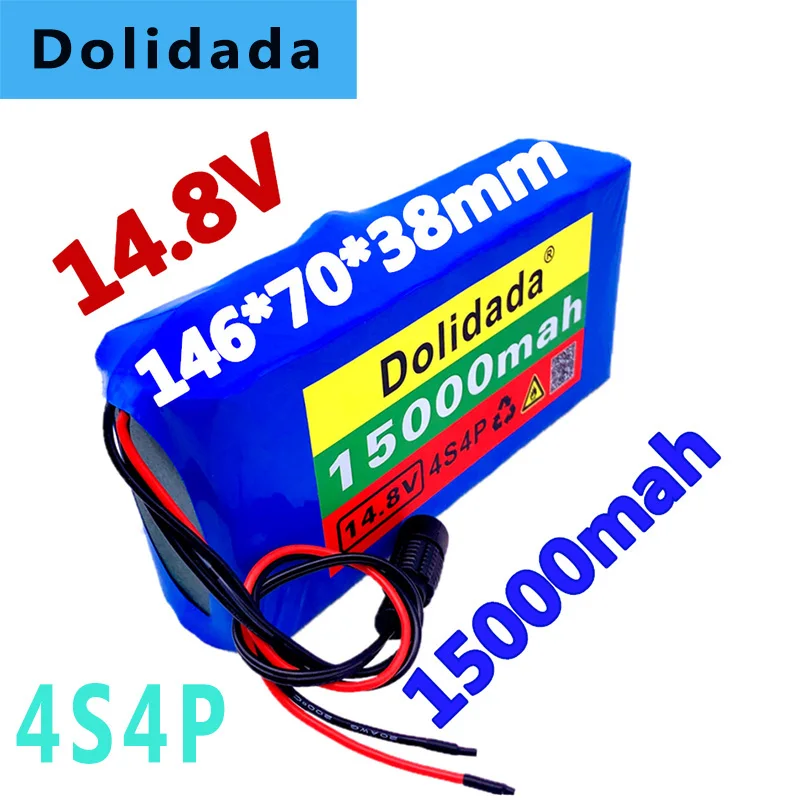 4S4P 14.8V 15Ah BMS Rechargeable Lithium Battery Is Widely Used In 14.8V Electrical Equipment: Wheelchair, Scooter,Etc
4S4P 14.8V 15Ah BMS Rechargeable Lithium Battery Is Widely Used In 14.8V Electrical Equipment: Wheelchair, Scooter,Etc