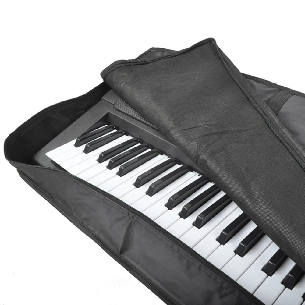 61 Key Music Keyboard Bag Portable Electronic Piano Cover Case Waterproof Black Thickened Shoulder Keyboard Bag Double Pocket
61 Key Music Keyboard Bag Portable Electronic Piano Cover Case Waterproof Black Thickened Shoulder Keyboard Bag Double Pocket