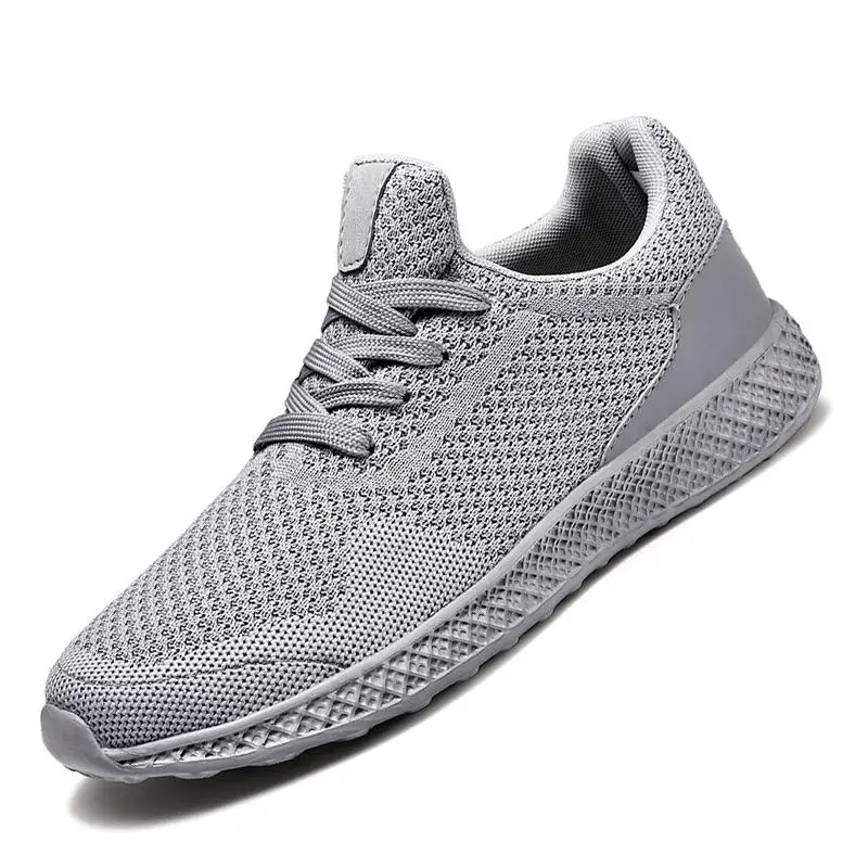 Ultra Light Running Shoes for Men Breathable Mesh Trainers Casual All Metch Black Grey Sneakers Plus Size Athletics Sport
Ultra Light Running Shoes for Men Breathable Mesh Trainers Casual All Metch Black Grey Sneakers Plus Size Athletics Sport