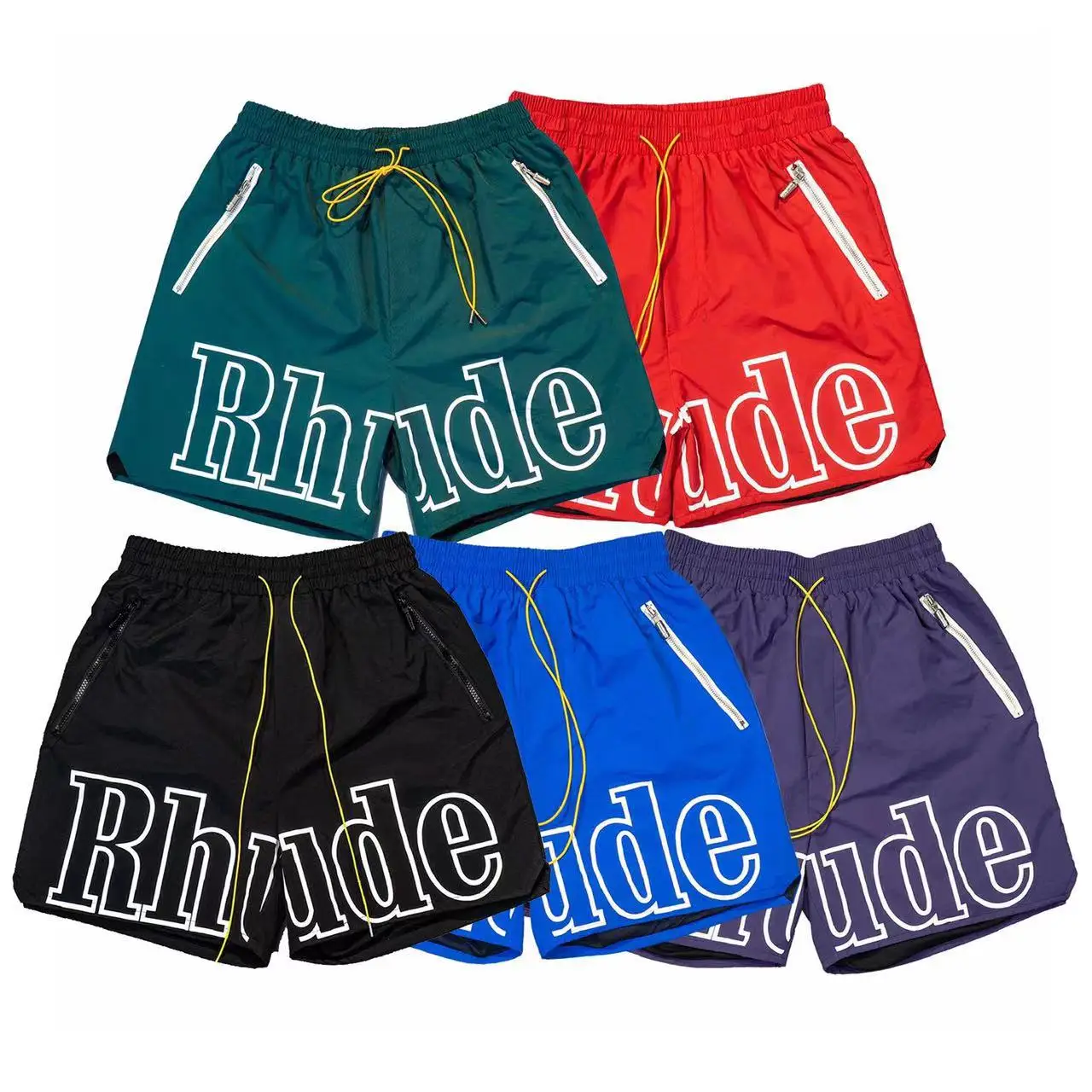 Rhude American Style Hip Hop Letter Printed Red Casual Shorts Men's Summer Loose Wide Leg Basketball Sports Shorts
Rhude American Style Hip Hop Letter Printed Red Casual Shorts Men's Summer Loose Wide Leg Basketball Sports Shorts