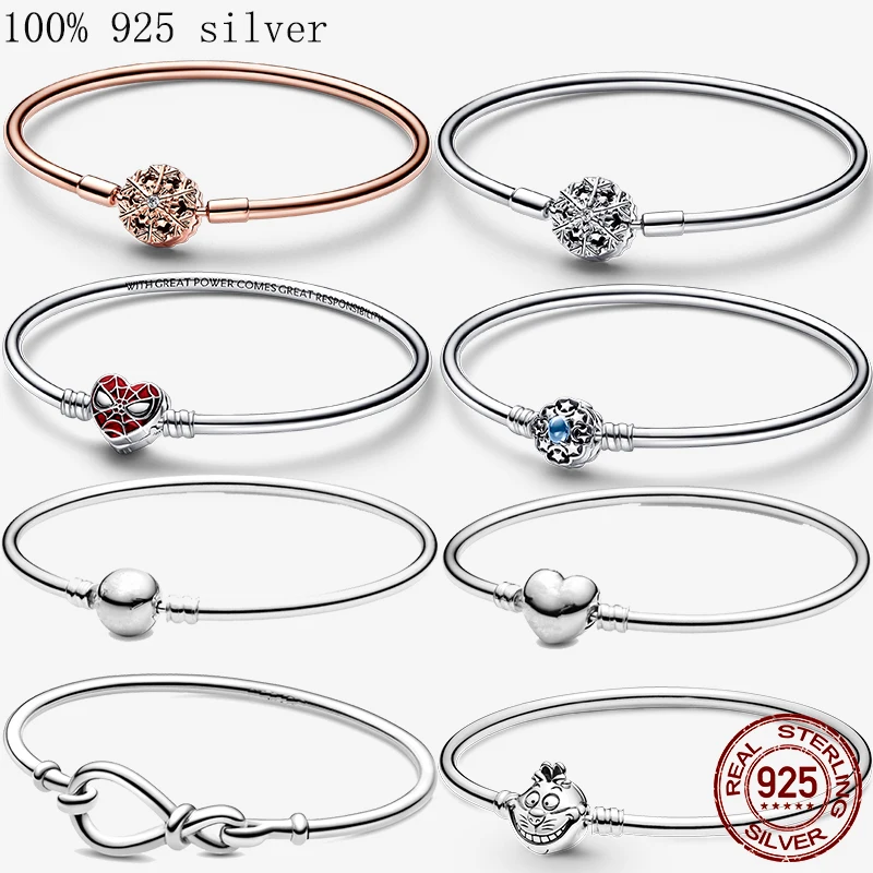Bracelet 925 stering silver Hrart Bracelet Snowflake Bracelet Pumpkin Car Bracelet Fit Orinigal Bangle love gift women jewelry
Bracelet 925 stering silver Hrart Bracelet Snowflake Bracelet Pumpkin Car Bracelet Fit Orinigal Bangle love gift women jewelry