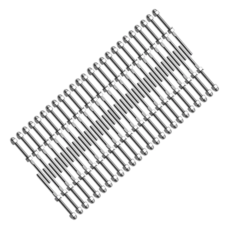 T316 Handrail Cable Railing Stud Tensioner End Connector Terminal JM008 For 1/8 Cable (Pack Of 50)
T316 Handrail Cable Railing Stud Tensioner End Connector Terminal JM008 For 1/8 Cable (Pack Of 50)