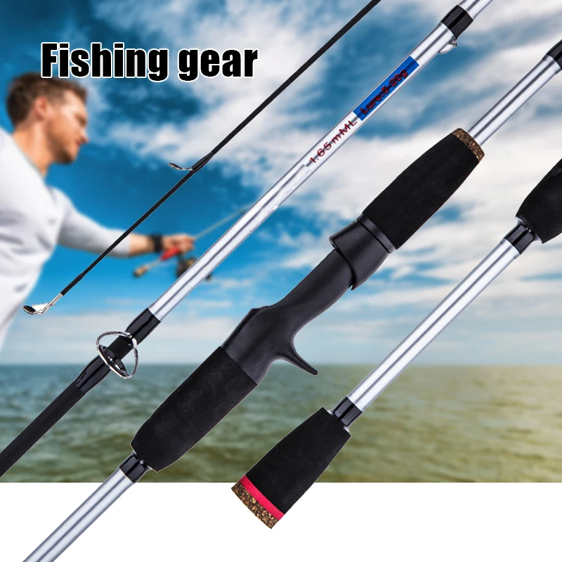 Portable Telescopic Fishing Rod ML Tone Rod Straight/Curved Handle Sea Pole 1.65/1.8/2.1M Travel Sea Fishing Rod YS-BUY
Portable Telescopic Fishing Rod ML Tone Rod Straight/Curved Handle Sea Pole 1.65/1.8/2.1M Travel Sea Fishing Rod YS-BUY