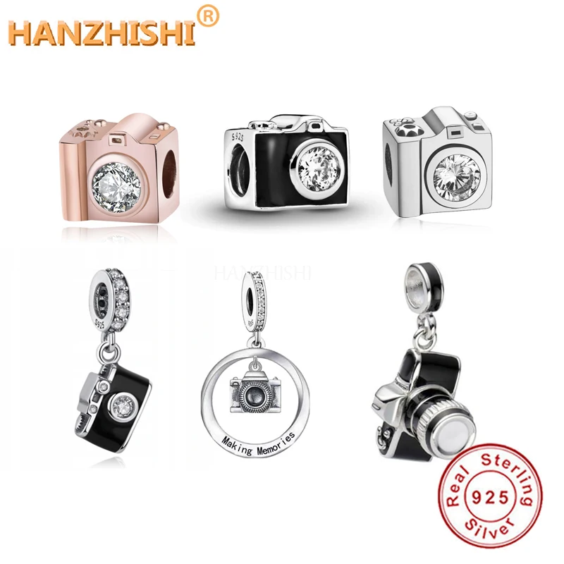 Travel Series Authentic Real 925 Sterling Silver Camera Dangle Charms Beads for Original pan Bracelet Jewelry Birthday Gift
Travel Series Authentic Real 925 Sterling Silver Camera Dangle Charms Beads for Original pan Bracelet Jewelry Birthday Gift