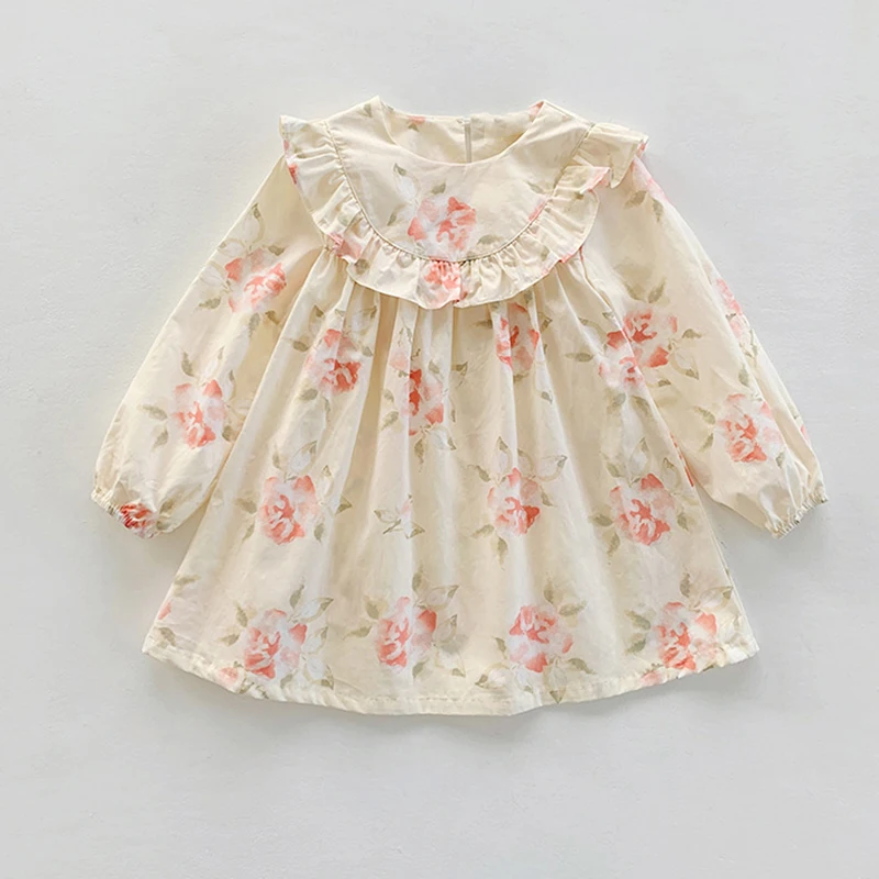 Sodawn Spring Autumn Loose Casual Dress Girl Clothes Long Sleeve Floral Casual Dress Ruffle Kid Clothes
Sodawn Spring Autumn Loose Casual Dress Girl Clothes Long Sleeve Floral Casual Dress Ruffle Kid Clothes