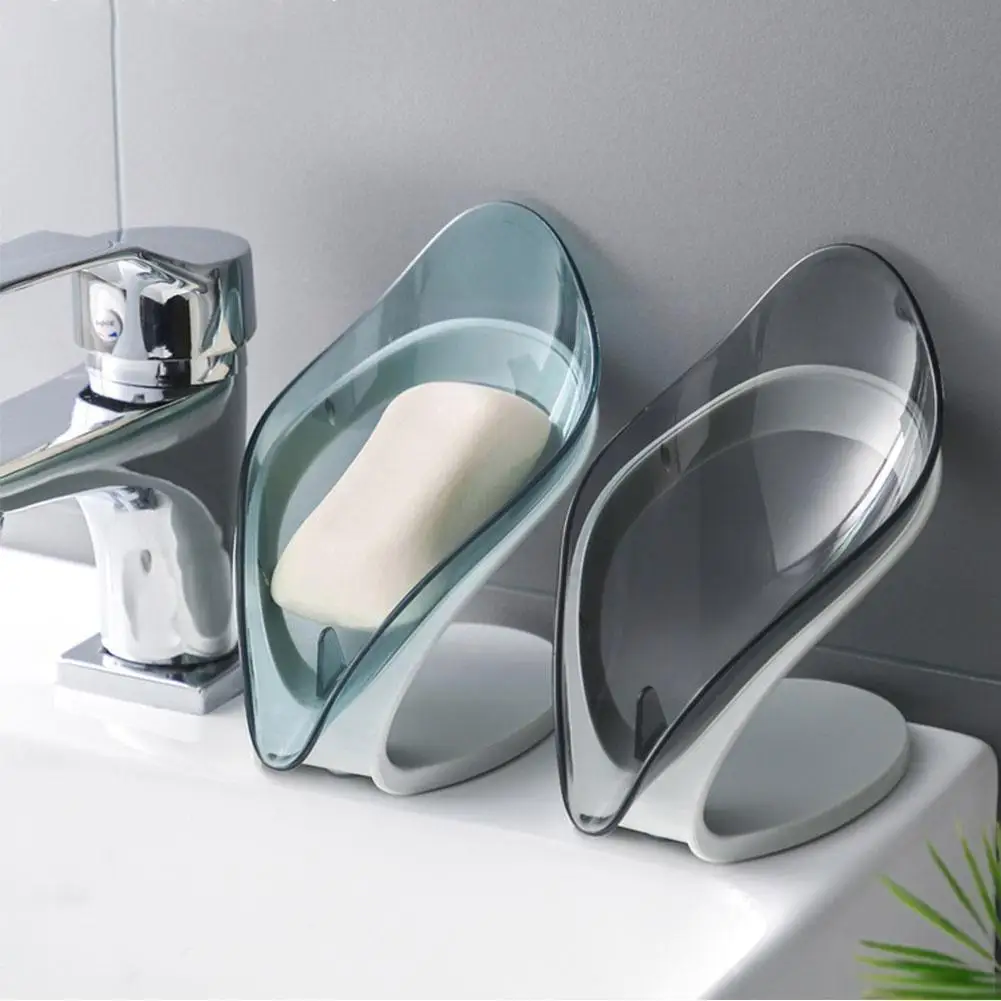 Bathroom Soap Holder Leaf Shape Soap Box Kitchen Dish Storage Box Storage Soap Accessory Drain Container Bathroom Non- H2y6
Bathroom Soap Holder Leaf Shape Soap Box Kitchen Dish Storage Box Storage Soap Accessory Drain Container Bathroom Non- H2y6