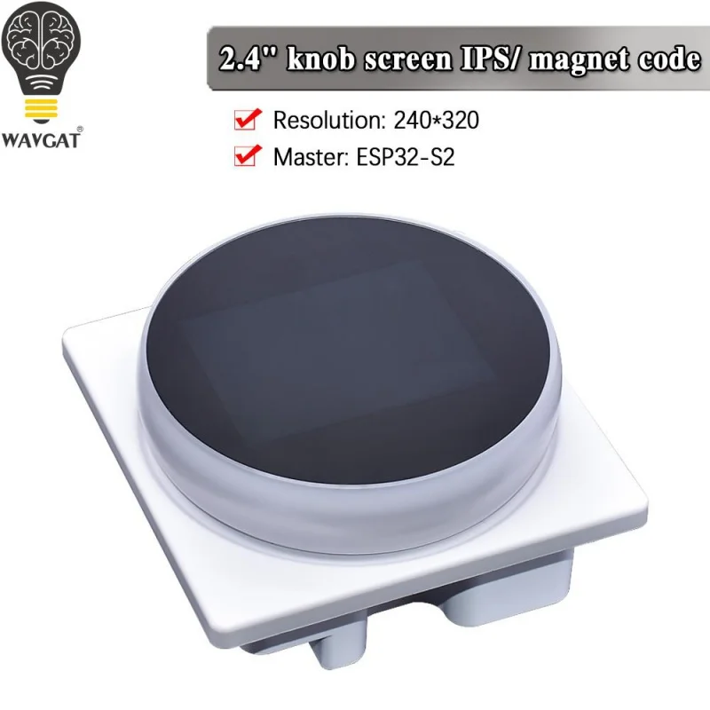 2.4 inch rotary screen esp32 lcd displays wall switch touch screen WT-0-S2-240NW based on esp32 chip module for smart home
2.4 inch rotary screen esp32 lcd displays wall switch touch screen WT-0-S2-240NW based on esp32 chip module for smart home