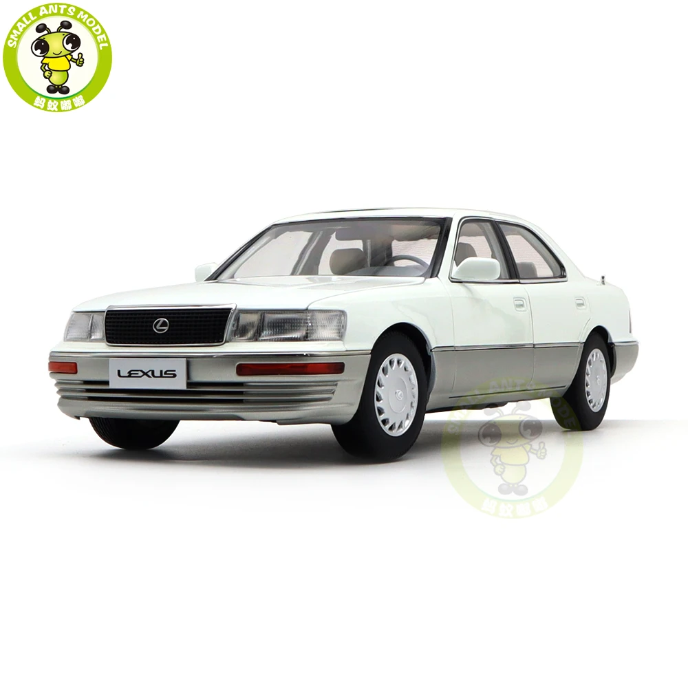 

1/18 LS400 First Generation LS 400 White Color Diecast Model Toys Car Gifts For Husband Boyfriend Father