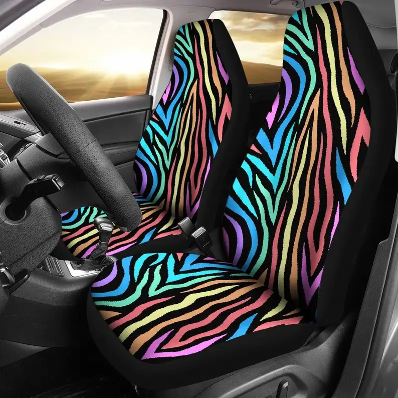 Colorful Animal Print Abstract Art Car Seat Covers Pair, 2 Front Seat Covers, Car Seat Protector, Car Accessories
Colorful Animal Print Abstract Art Car Seat Covers Pair, 2 Front Seat Covers, Car Seat Protector, Car Accessories