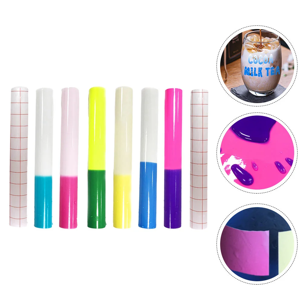 8 Pcs Color Changing Vinyl Heat Resistant Craft Mat Cold Change Adhesive Vinyl Sheets Pvc Vinyl Sheet Decal 
8 Pcs Color Changing Vinyl Heat Resistant Craft Mat Cold Change Adhesive Vinyl Sheets Pvc Vinyl Sheet Decal