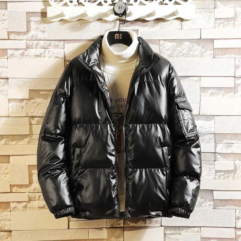 New Cotton-padded Men's PU Leather Jacket Casual Slim Bomber Jacket Men Warm Parka Mens Winter Puffy Jackets and Coats 5xl E86
New Cotton-padded Men's PU Leather Jacket Casual Slim Bomber Jacket Men Warm Parka Mens Winter Puffy Jackets and Coats 5xl E86