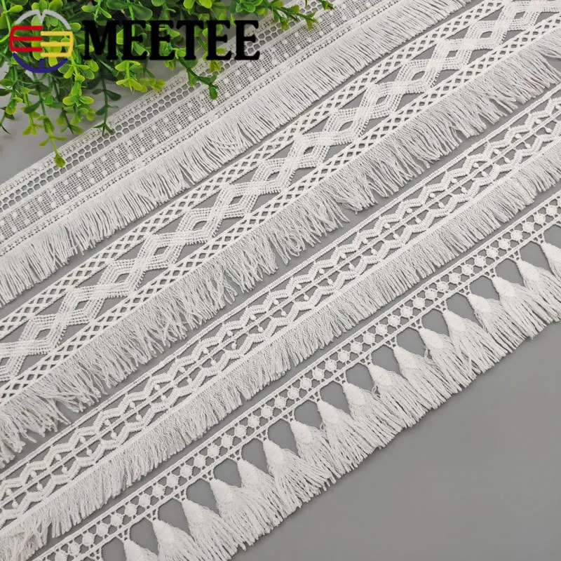 5Yards Meetee 45/53/70mm Milk Fiber Fringe Lace Trim for Clothing Cuff Decoration DIY Hometextile Garment Sewing Accessories
5Yards Meetee 45/53/70mm Milk Fiber Fringe Lace Trim for Clothing Cuff Decoration DIY Hometextile Garment Sewing Accessories