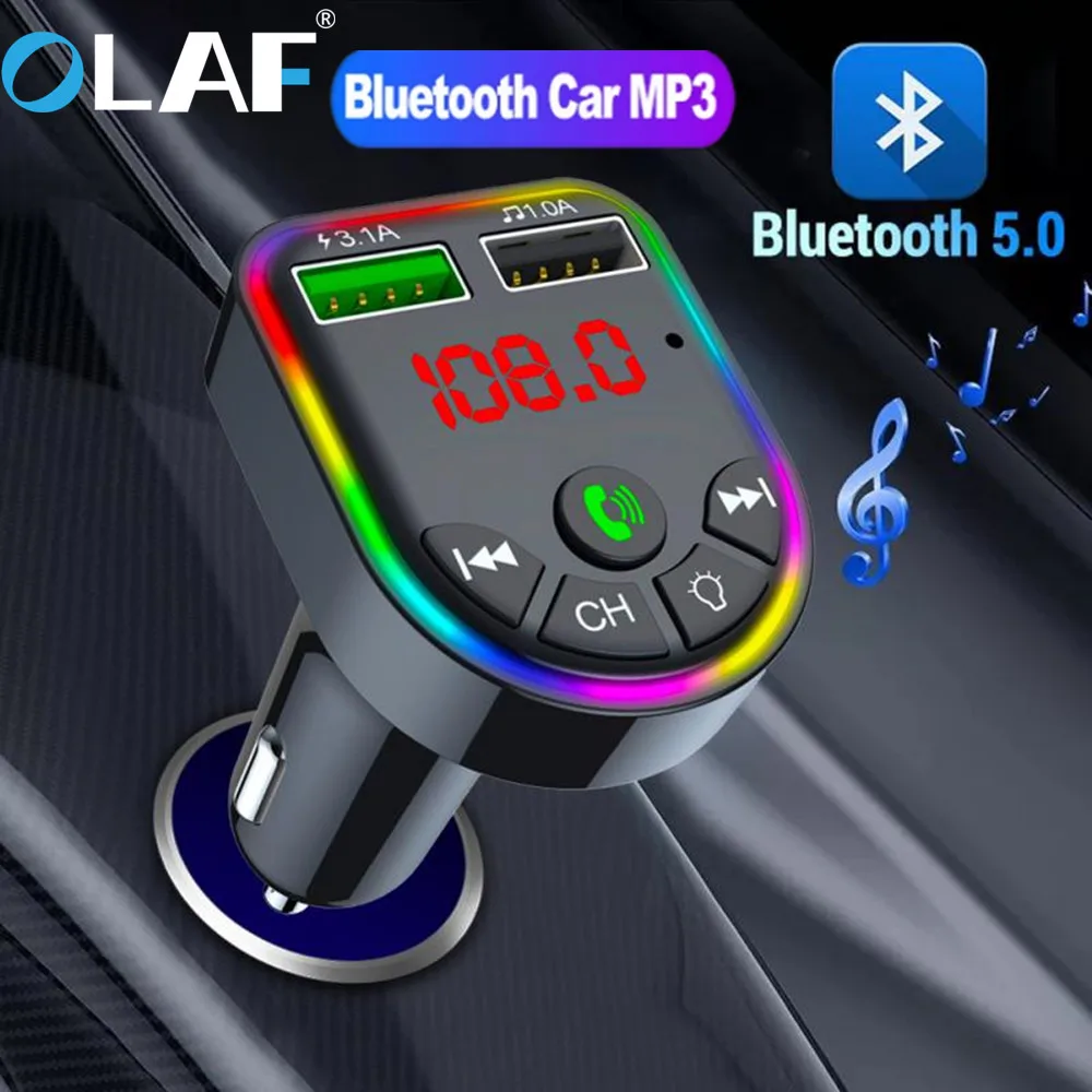 Olaf USB Автомобильное зарядное устройство FM-передатчик Bluetooth 5,0 адаптер беспроводной гарнитуры аудио приемник MP3-плеер USB быстрое зарядное уст...
Olaf USB Автомобильное зарядное устройство FM-передатчик Bluetooth 5,0 адаптер беспроводной гарнитуры аудио приемник MP3-плеер USB быстрое зарядное уст...