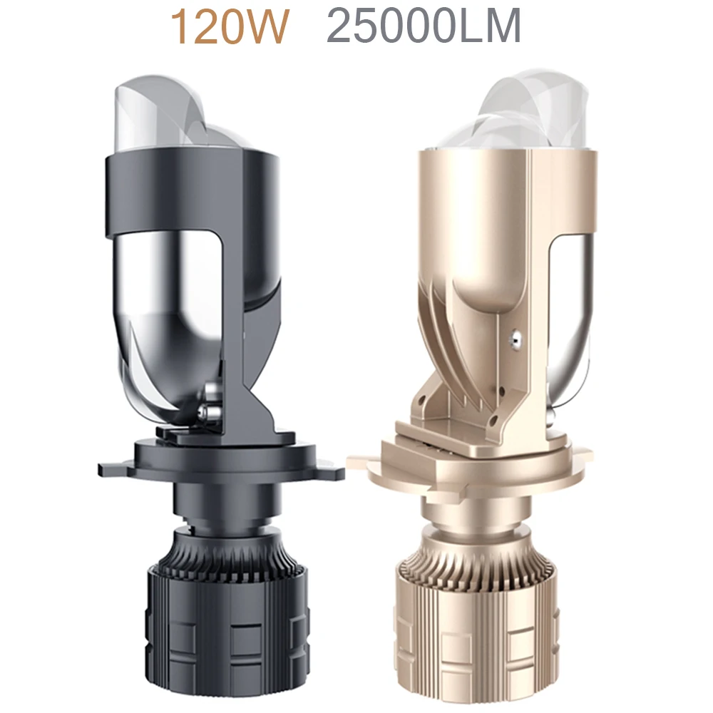 2pcs H4 LED Projector Bulb Car Headlight Mini Lens Led Canbus 120W 6000K 25000LM Fan Auto High Low Beam H4 HeadLamp Spotlight
2pcs H4 LED Projector Bulb Car Headlight Mini Lens Led Canbus 120W 6000K 25000LM Fan Auto High Low Beam H4 HeadLamp Spotlight