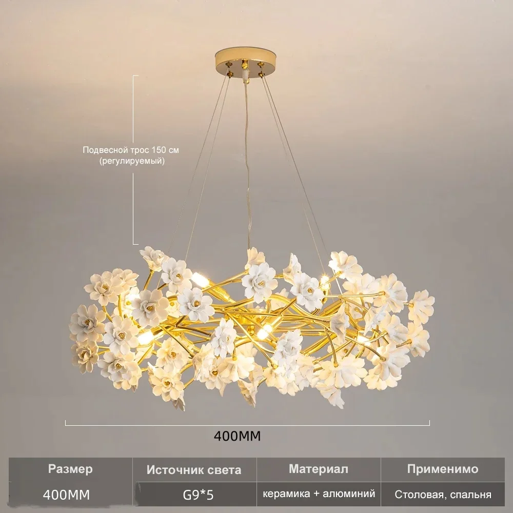 Подвесной светильник JIAYOOR белый цветок
Подвесной светильник JIAYOOR белый цветок