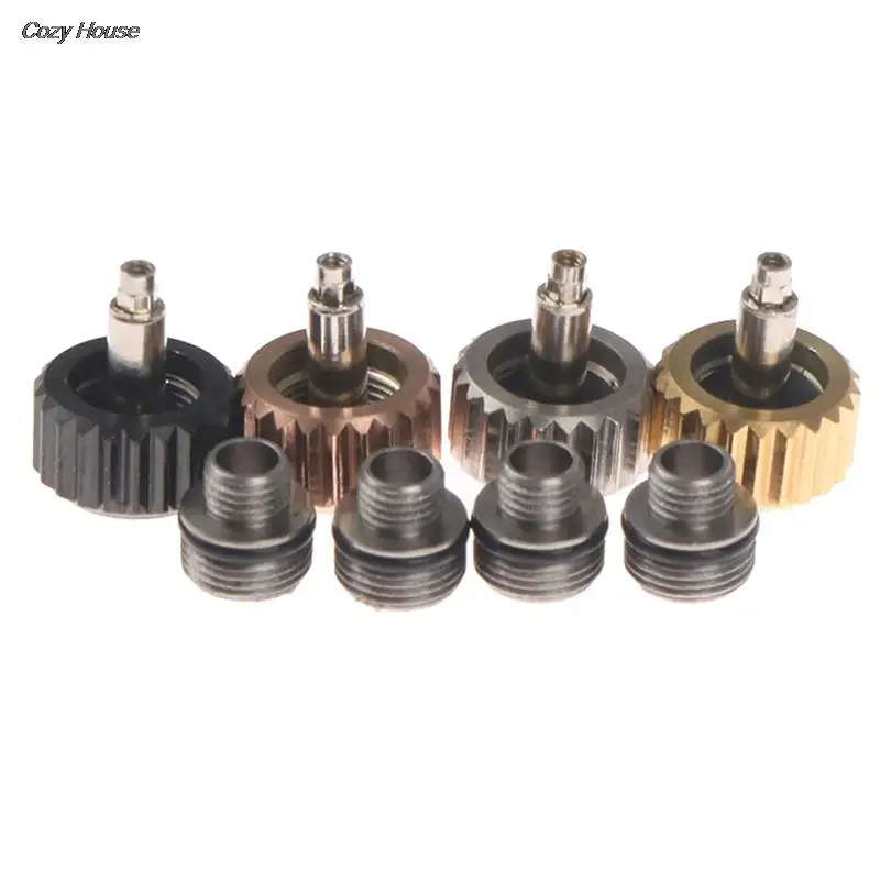 7mm 6mm 5.3mm For Watch Crowns Watch Waterproof Replacement Assorted Repair Tools High Quality Watch Crowns 
7mm 6mm 5.3mm For Watch Crowns Watch Waterproof Replacement Assorted Repair Tools High Quality Watch Crowns