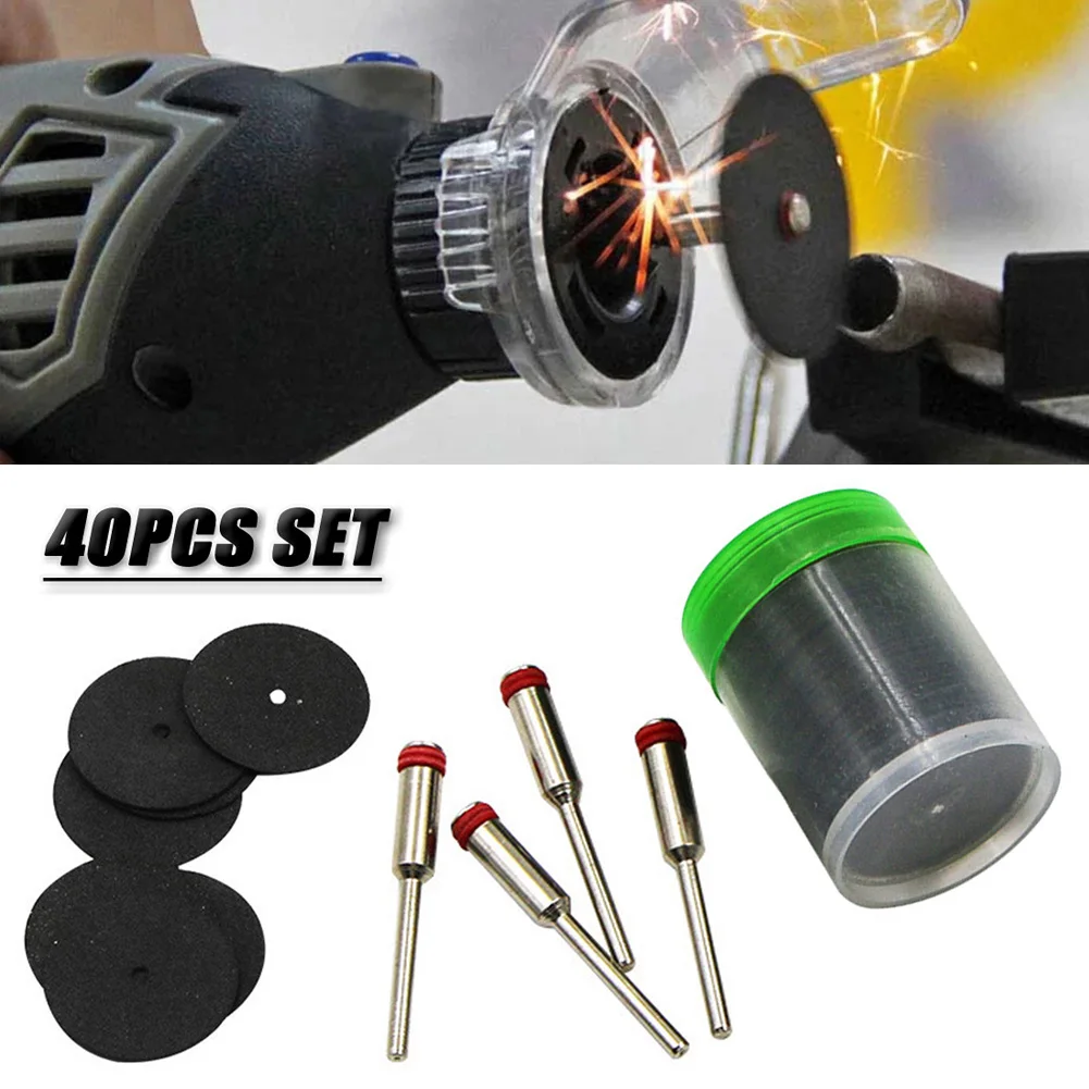 Cutting Disc Grinding Wheel 40pcs/set Black+Silver Circular Saw Blade For Grinding/cutting Replacement Brand New
Cutting Disc Grinding Wheel 40pcs/set Black+Silver Circular Saw Blade For Grinding/cutting Replacement Brand New