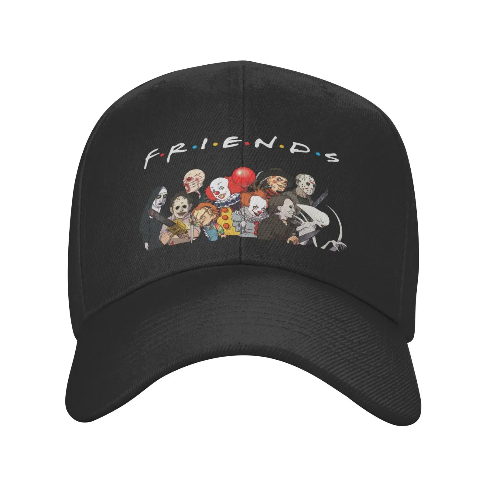 Horror Friends Chucky Pennywise Michael Baseball Cap For Men Beret Women Men's Caps Cap Male Hip Hop Caps Cowboy Hat For Girls
Horror Friends Chucky Pennywise Michael Baseball Cap For Men Beret Women Men's Caps Cap Male Hip Hop Caps Cowboy Hat For Girls