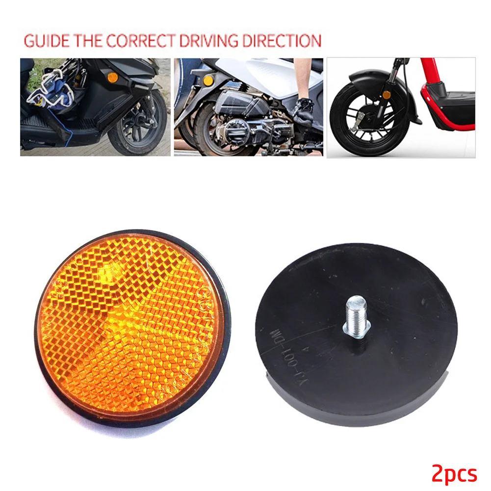 2 Pcs Circular Reflector Universal Motorcycle Scooter Dirt Bikes Bicycle Circular Reflector Safety Reflector Motorcycles Parts
2 Pcs Circular Reflector Universal Motorcycle Scooter Dirt Bikes Bicycle Circular Reflector Safety Reflector Motorcycles Parts