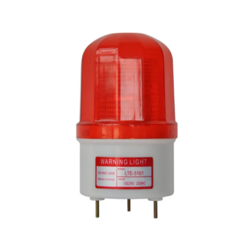 

LTE-5101 DC12V-24V-AC220V-380V Flashing Warning Lamp Alarm Fireman Vehicle Industrial Emergency Strobe Light