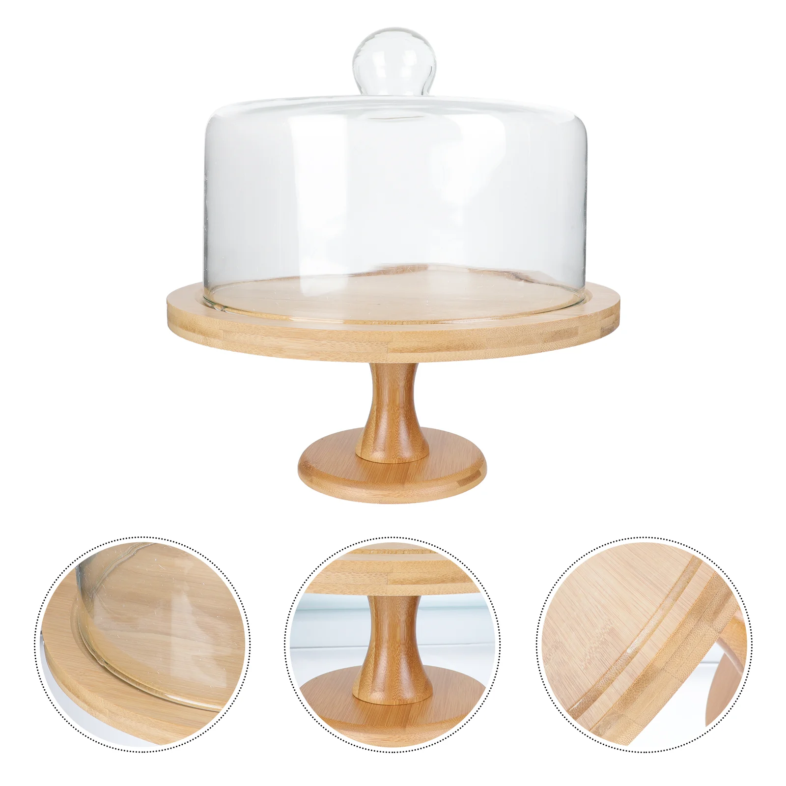 Cake Standdomelid Plate Wood Dessert Holder Platter Cover Display Round Server Cheese Board Transparent Footed Wooden Cup Butter
Cake Standdomelid Plate Wood Dessert Holder Platter Cover Display Round Server Cheese Board Transparent Footed Wooden Cup Butter