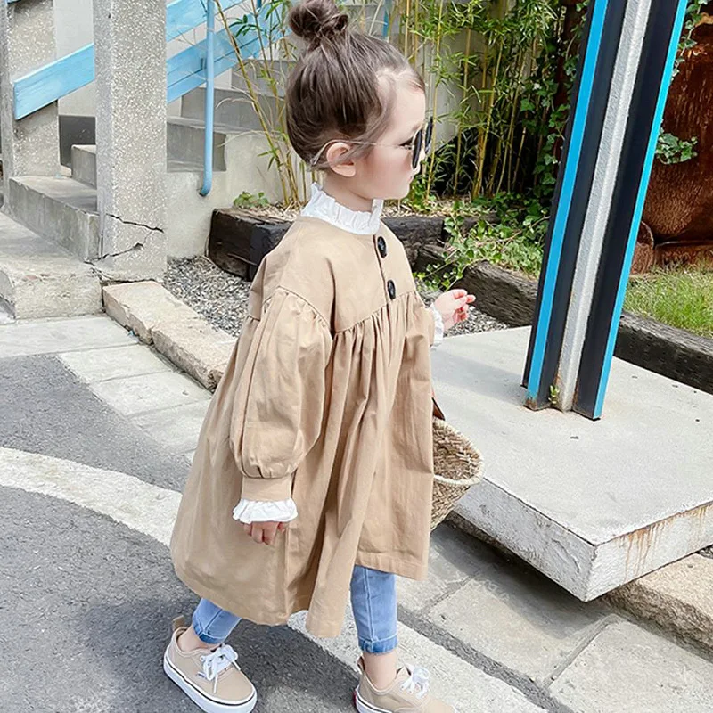 Girls New Cotton Spring Jacket Simple Outerwear Single Cute Coat Collar Regular O-neck Autumn Breasted Solid Cool Fashion
Girls New Cotton Spring Jacket Simple Outerwear Single Cute Coat Collar Regular O-neck Autumn Breasted Solid Cool Fashion