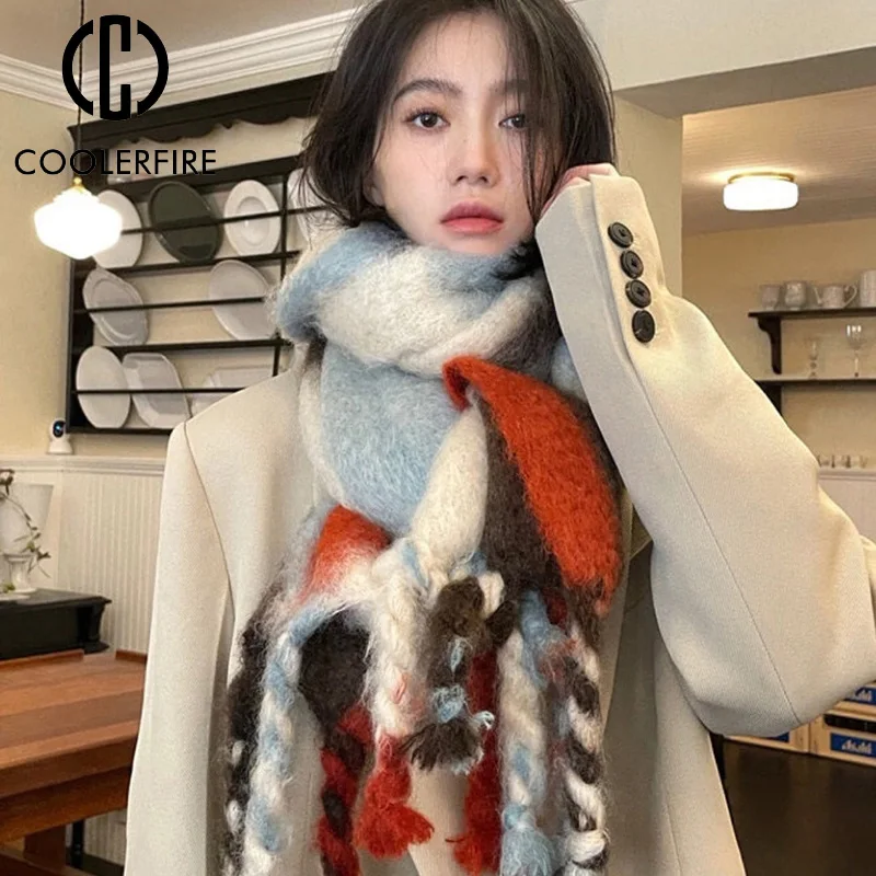 Fashion Spell Color Scarf Women Korean Wind Shawl Thickening Warm Winter Scarf For Man and Women Long Neck Wool Scarf AD2154
Fashion Spell Color Scarf Women Korean Wind Shawl Thickening Warm Winter Scarf For Man and Women Long Neck Wool Scarf AD2154