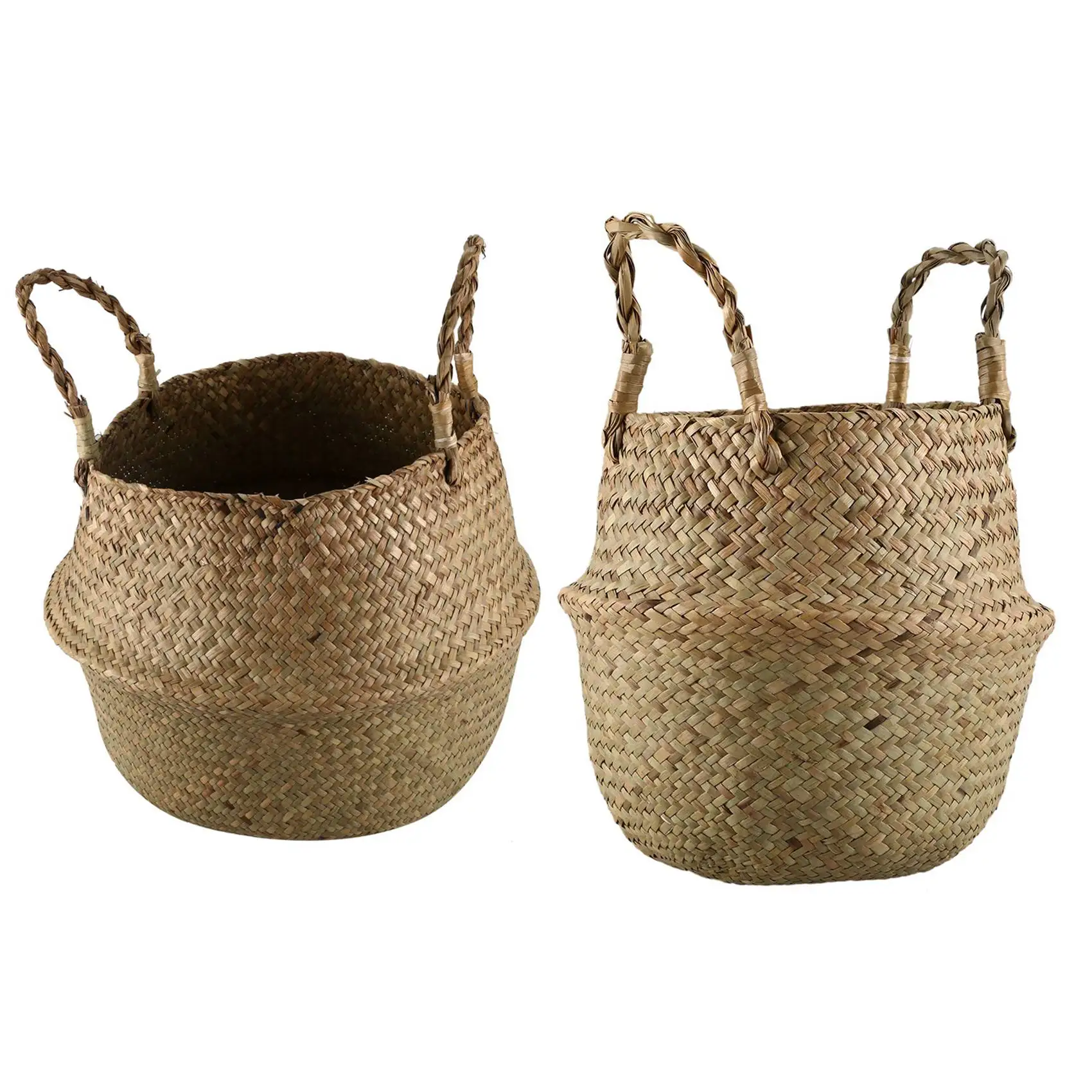 Hot YO-2PCS Seagrass Wickerwork Basket Rattan Hanging Flower Pot Planter Woven Dirty Laundry Hamper Storage Basket, L & S
Hot YO-2PCS Seagrass Wickerwork Basket Rattan Hanging Flower Pot Planter Woven Dirty Laundry Hamper Storage Basket, L & S